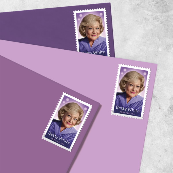 2025 Betty White Stamps 100 pcs | Tool Stamps US Postage Stamps