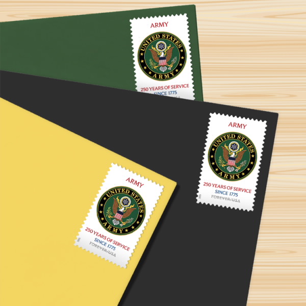 2025 U.S. Army 250th Stamps 100 pcs | Tool Stamps US Postage Stamps