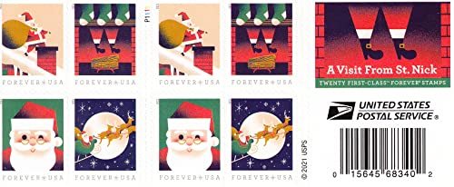 Christmas Stamp Blind Box 300 PCS BIG SALE，100 PCS of 3 styles | Tool Stamps US Postage Stamps
