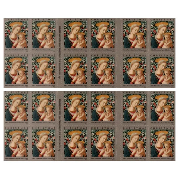 Christmas Stamp Blind Box 500 PCS BIG SALE，100 PCS of 5 styles | Tool Stamps US Postage Stamps