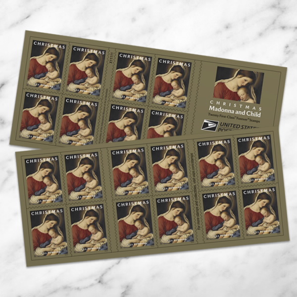 Christmas Stamp Blind Box 500 PCS BIG SALE，100 PCS of 5 styles | Tool Stamps US Postage Stamps