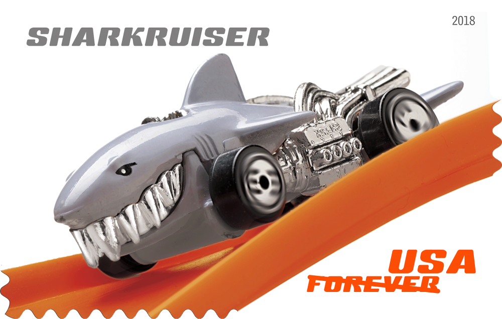 2018 Hot Wheels Stamps | Tool Stamps US Postage Stamps