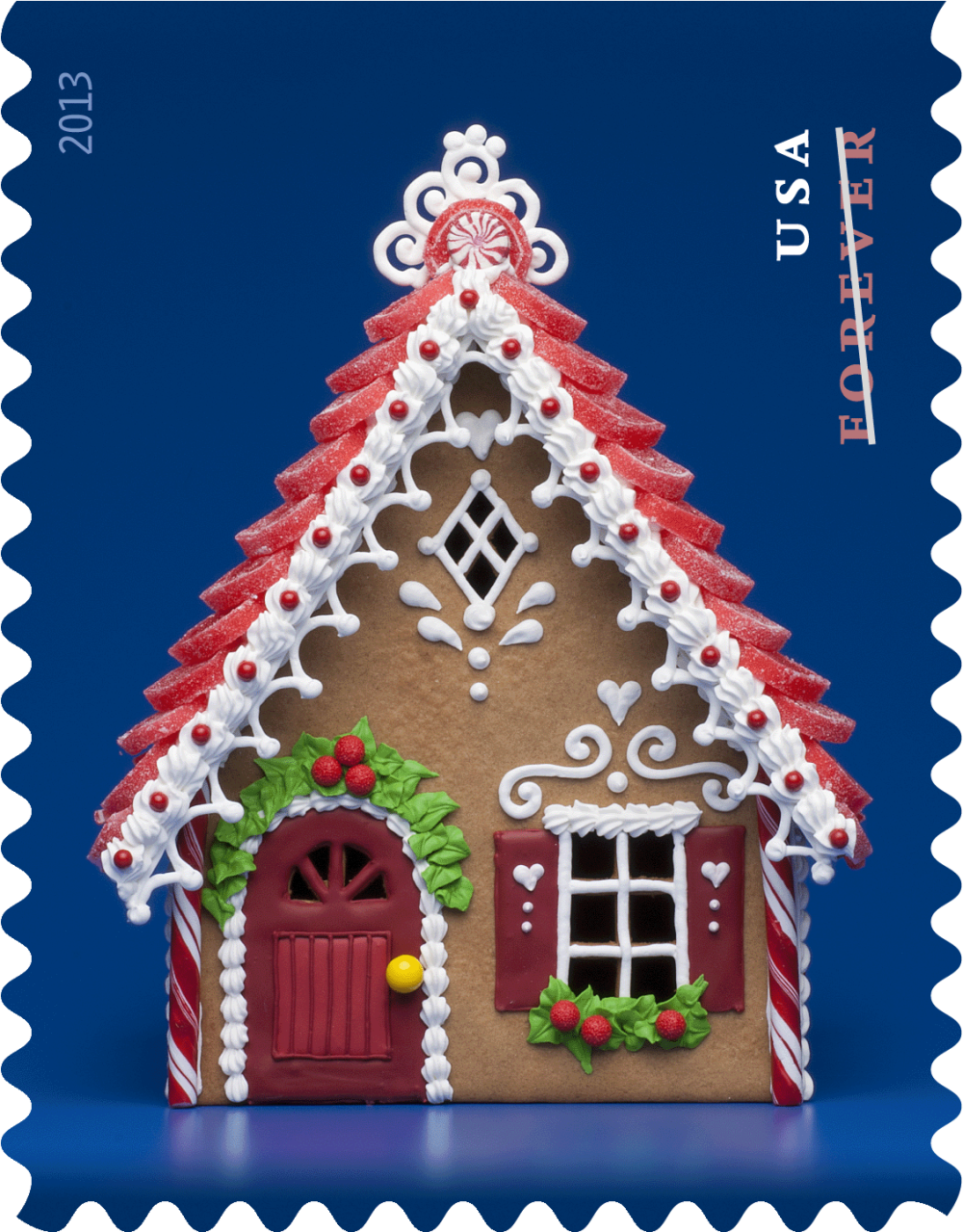 2013 Gingerbread Houses Stamps | Tool Stamps US Postage Stamps