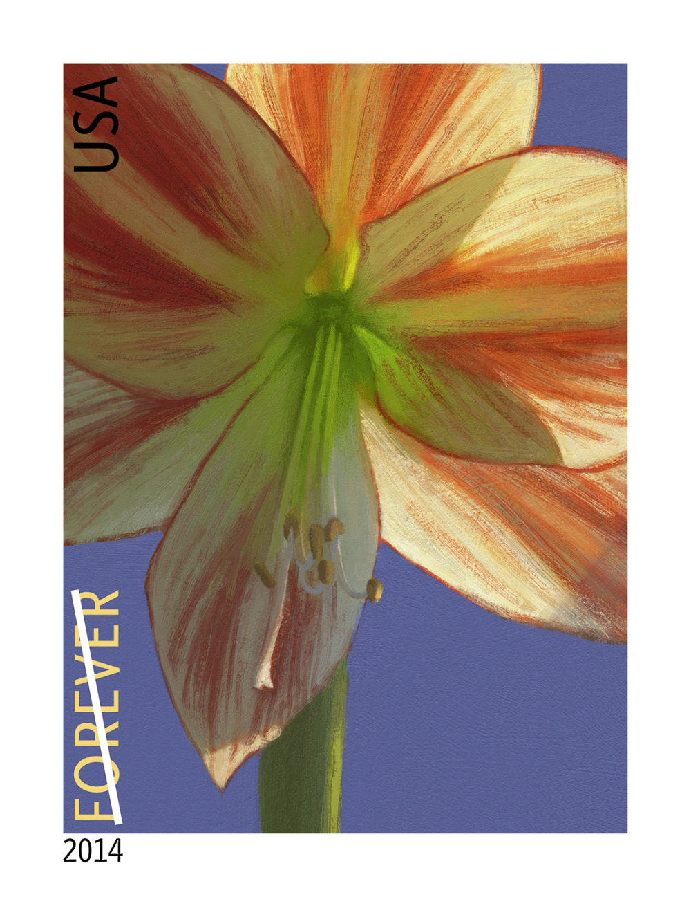 2014 Winter Flowers Stamps | Tool Stamps US Postage Stamps