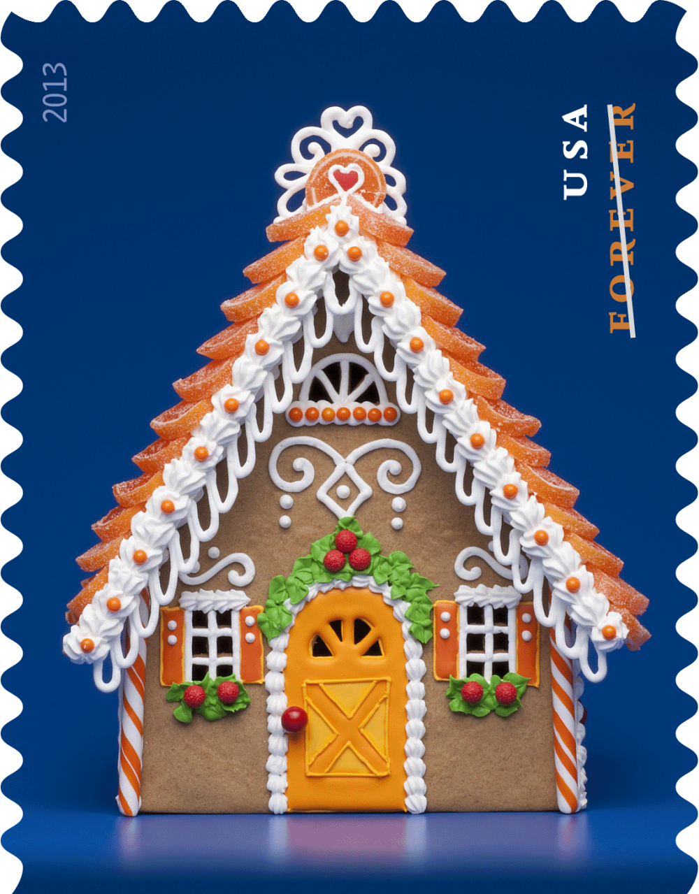 2013 Gingerbread Houses Stamps | Tool Stamps US Postage Stamps