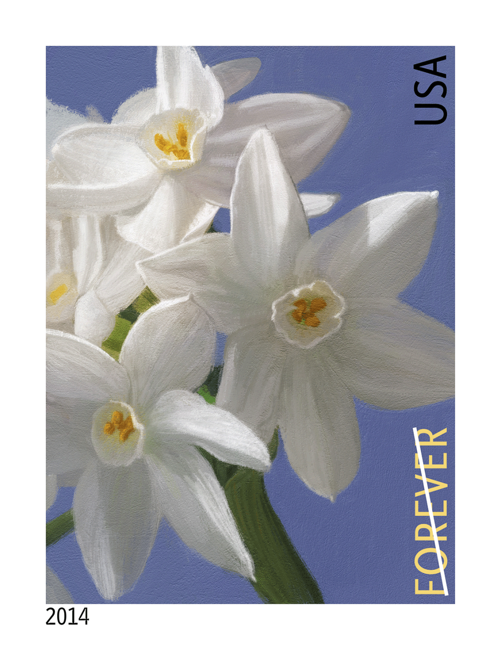 2014 Winter Flowers Stamps | Tool Stamps US Postage Stamps