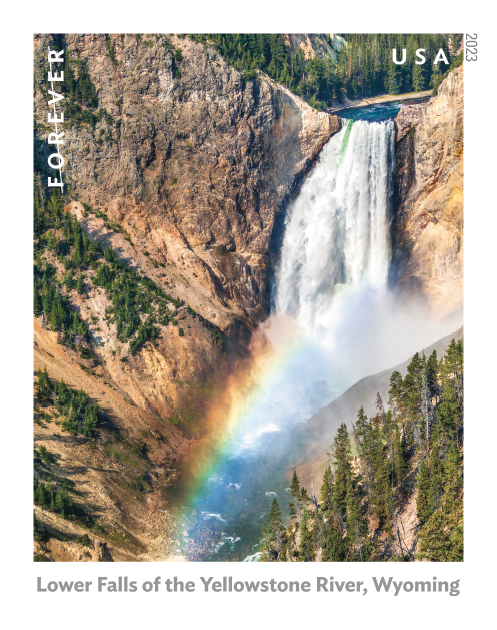2023 Waterfalls Stamps 100 PCS | Tool Stamps US Postage Stamps