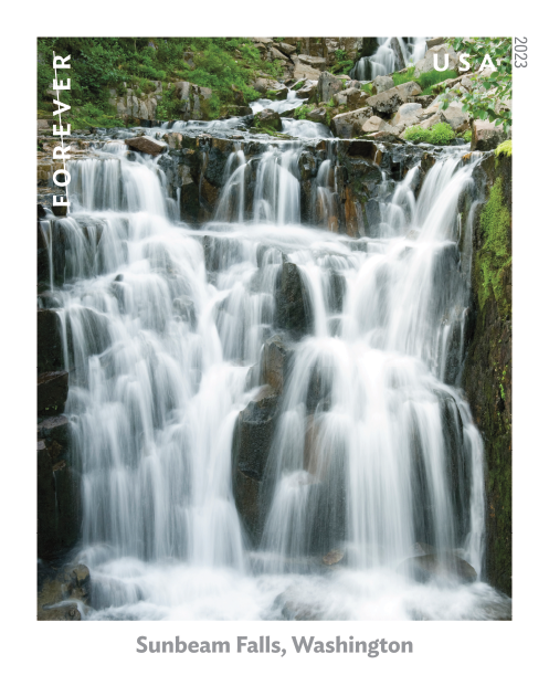 2023 Waterfalls Stamps 100 PCS | Tool Stamps US Postage Stamps