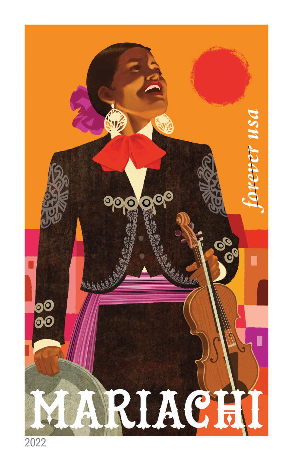 2022 Mariachi Stamps | Tool Stamps US Postage Stamps