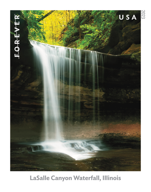 2023 Waterfalls Stamps 100 PCS | Tool Stamps US Postage Stamps