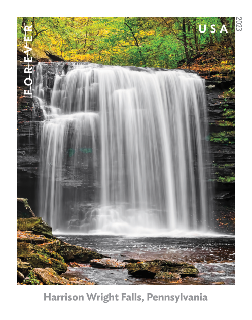 2023 Waterfalls Stamps 100 PCS | Tool Stamps US Postage Stamps