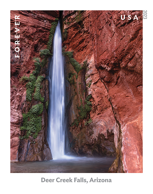 2023 Waterfalls Stamps 100 PCS | Tool Stamps US Postage Stamps