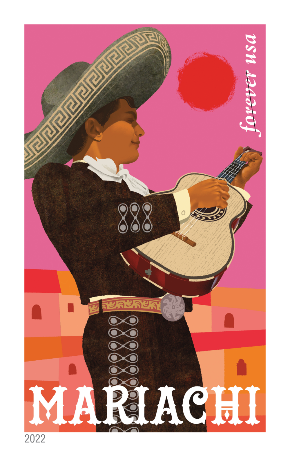2022 Mariachi Stamps | Tool Stamps US Postage Stamps