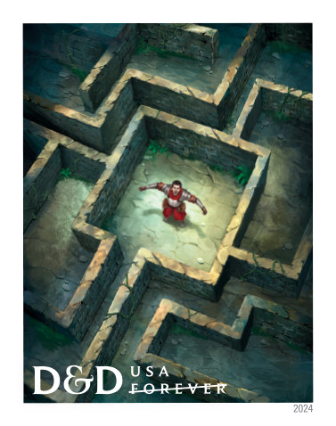 2024 Dungeons & Dragons Stamps | Tool Stamps US Postage Stamps