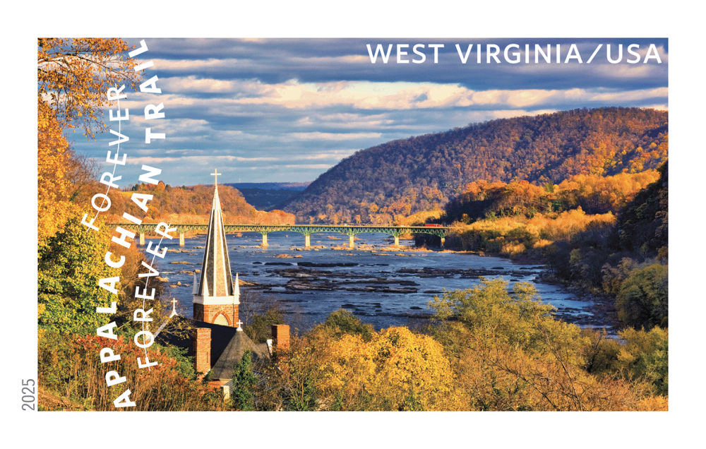 2025 The Appalachian Trail Stamps | Tool Stamps US Postage Stamps