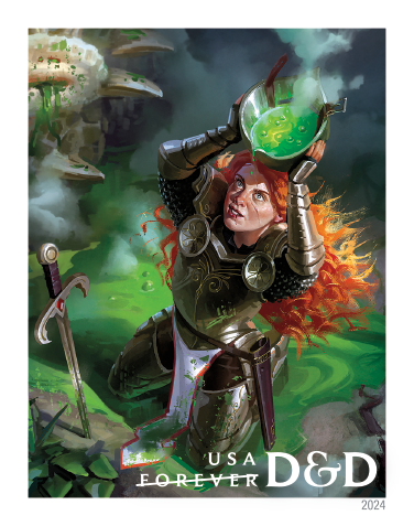 2024 Dungeons & Dragons Stamps | Tool Stamps US Postage Stamps