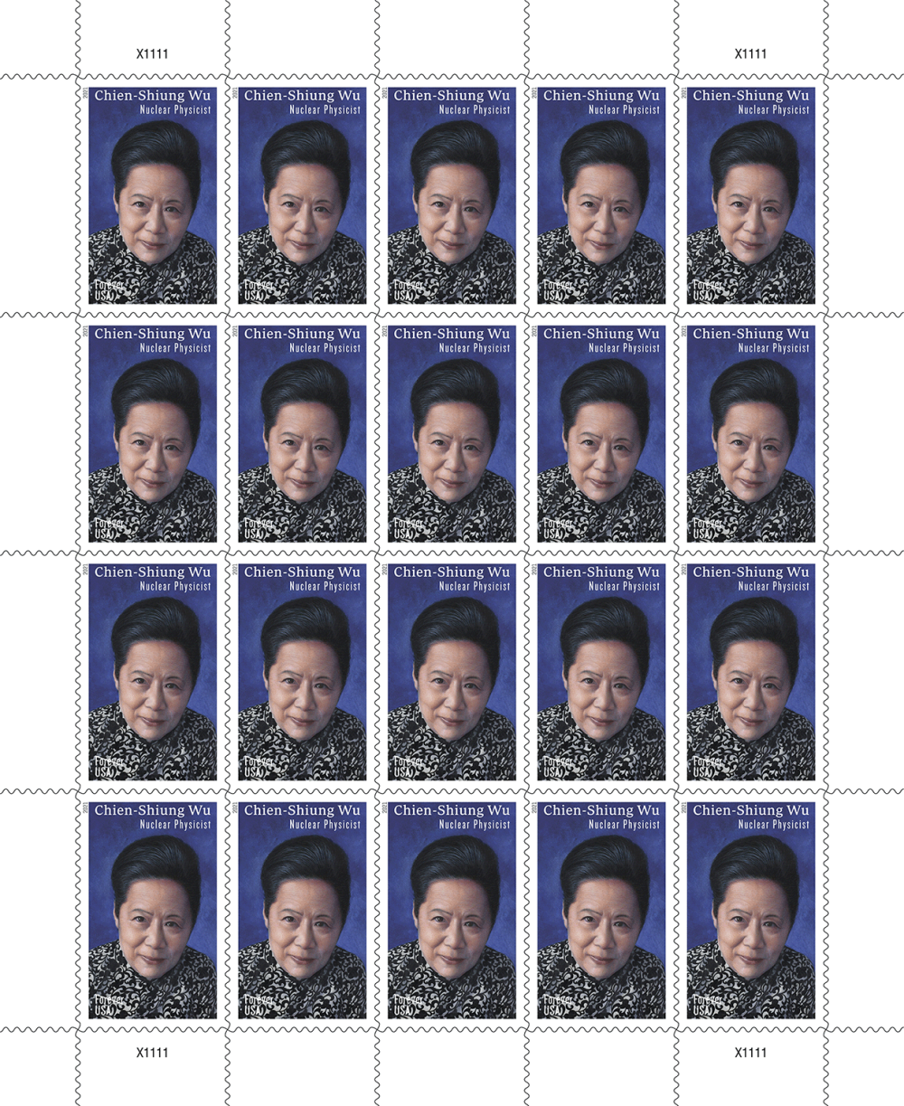 2021 Chien-Shiung Wu Stamp | Tool Stamps US Postage Stamps