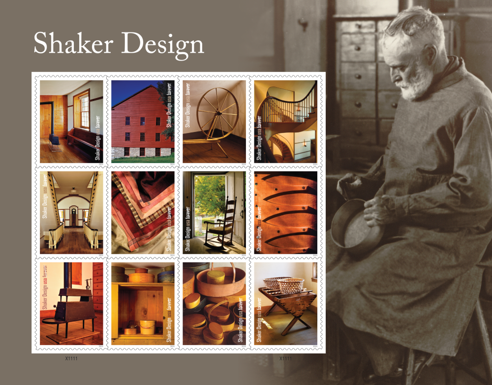 2024 Shaker Design Stamps | Tool Stamps US Postage Stamps