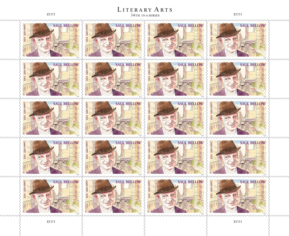2024 Saul Bellow Stamps | Tool Stamps US Postage Stamps