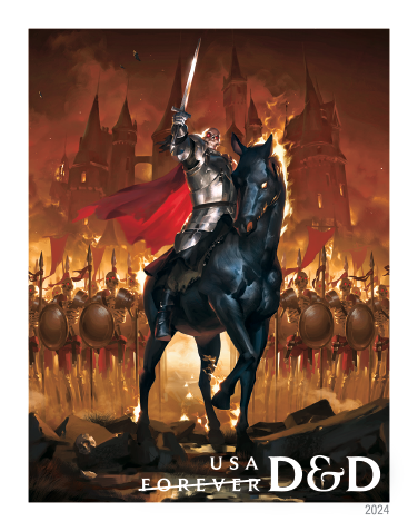 2024 Dungeons & Dragons Stamps | Tool Stamps US Postage Stamps