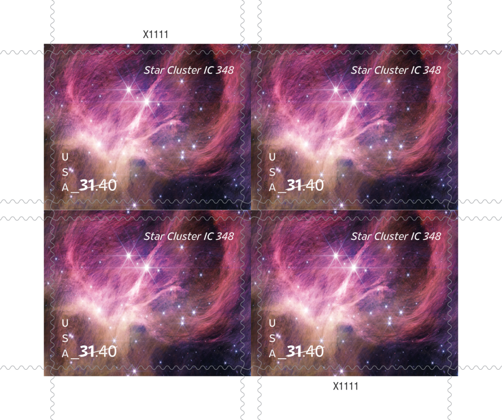 2025 Star Cluster Stamps | Tool Stamps US Postage Stamps