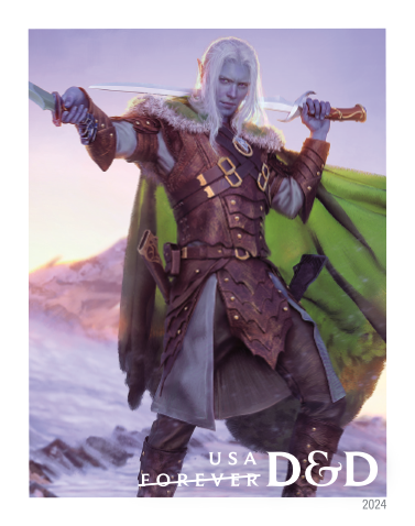 2024 Dungeons & Dragons Stamps | Tool Stamps US Postage Stamps