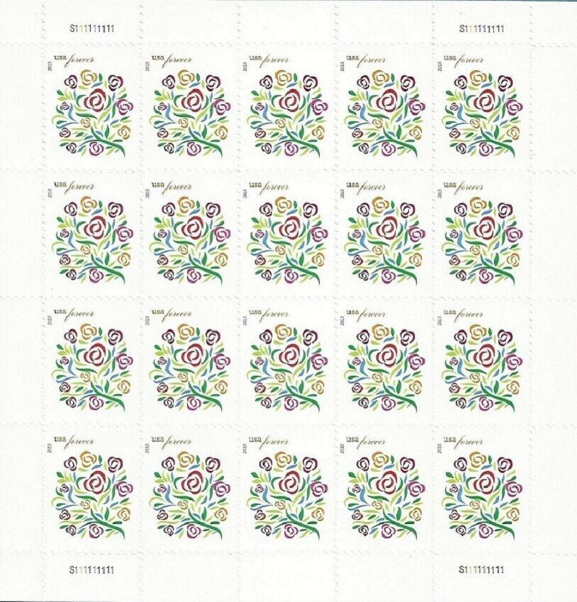 2014 Where Dreams Bloom Stamps 100 PCS | Tool Stamps US Postage Stamps