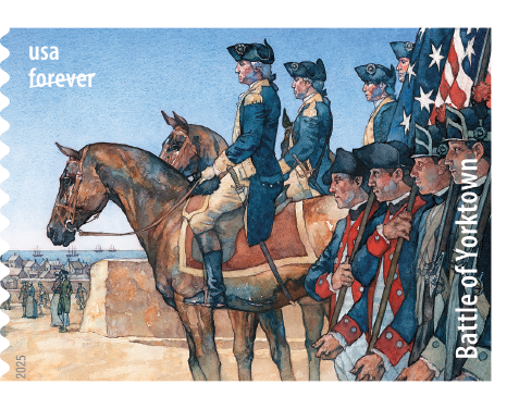 2025 Battlefields of the American Revolution Stamps | Tool Stamps US Postage Stamps