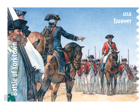 2025 Battlefields of the American Revolution Stamps | Tool Stamps US Postage Stamps