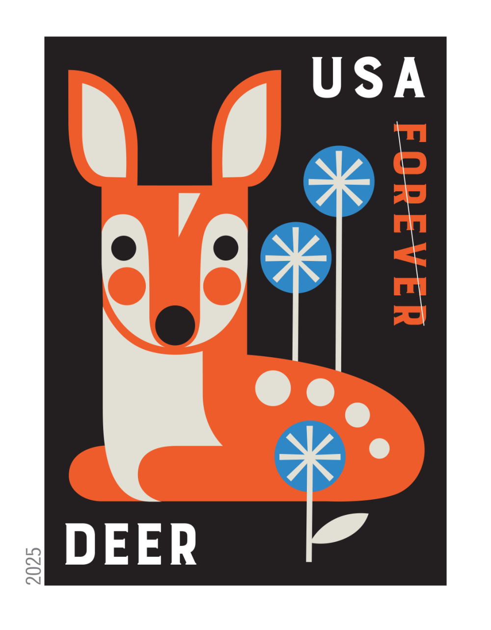 2025 Baby Wild Animals Stamps 100 pcs | Tool Stamps US Postage Stamps