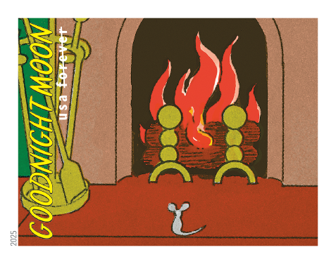 2025 Goodnight Moon Stamps 80 pcs | Tool Stamps US Postage Stamps