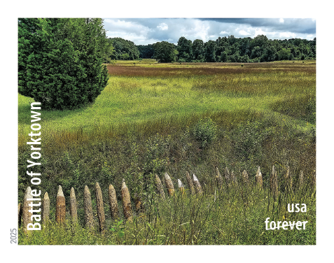 2025 Battlefields of the American Revolution Stamps | Tool Stamps US Postage Stamps