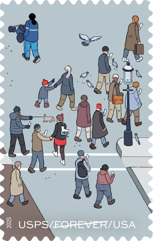 2025. 250 Years of Delivering Stamps 100 pcs | Tool Stamps US Postage Stamps