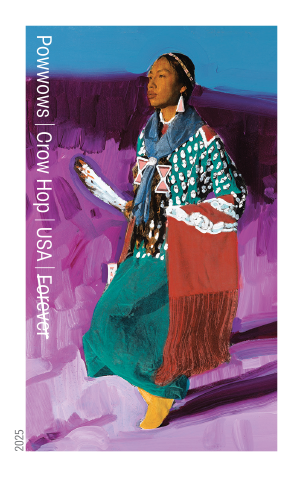 2025 Powwows Celebrating Native American Culture Stamps 100 pcs | Tool Stamps US Postage Stamps