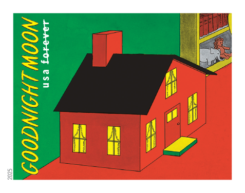 2025 Goodnight Moon Stamps 80 pcs | Tool Stamps US Postage Stamps