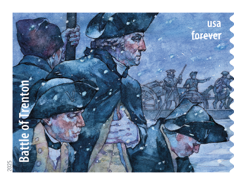 2025 Battlefields of the American Revolution Stamps | Tool Stamps US Postage Stamps