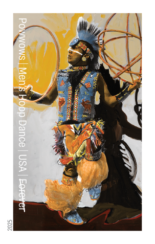 2025 Powwows Celebrating Native American Culture Stamps 100 pcs | Tool Stamps US Postage Stamps