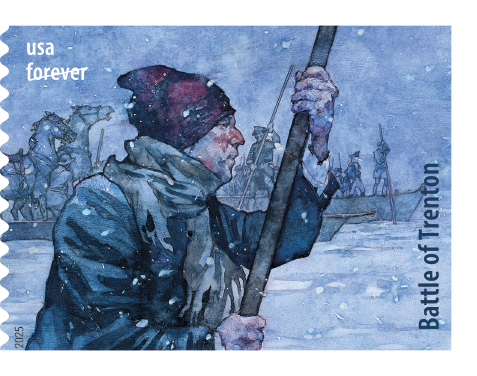 2025 Battlefields of the American Revolution Stamps | Tool Stamps US Postage Stamps