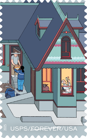 2025. 250 Years of Delivering Stamps 100 pcs | Tool Stamps US Postage Stamps
