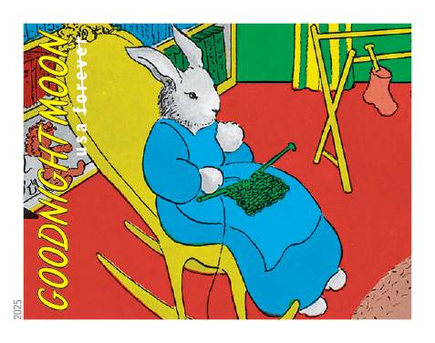 2025 Goodnight Moon Stamps 80 pcs | Tool Stamps US Postage Stamps