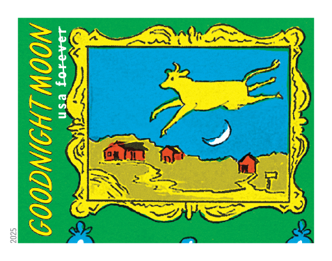 2025 Goodnight Moon Stamps 80 pcs | Tool Stamps US Postage Stamps