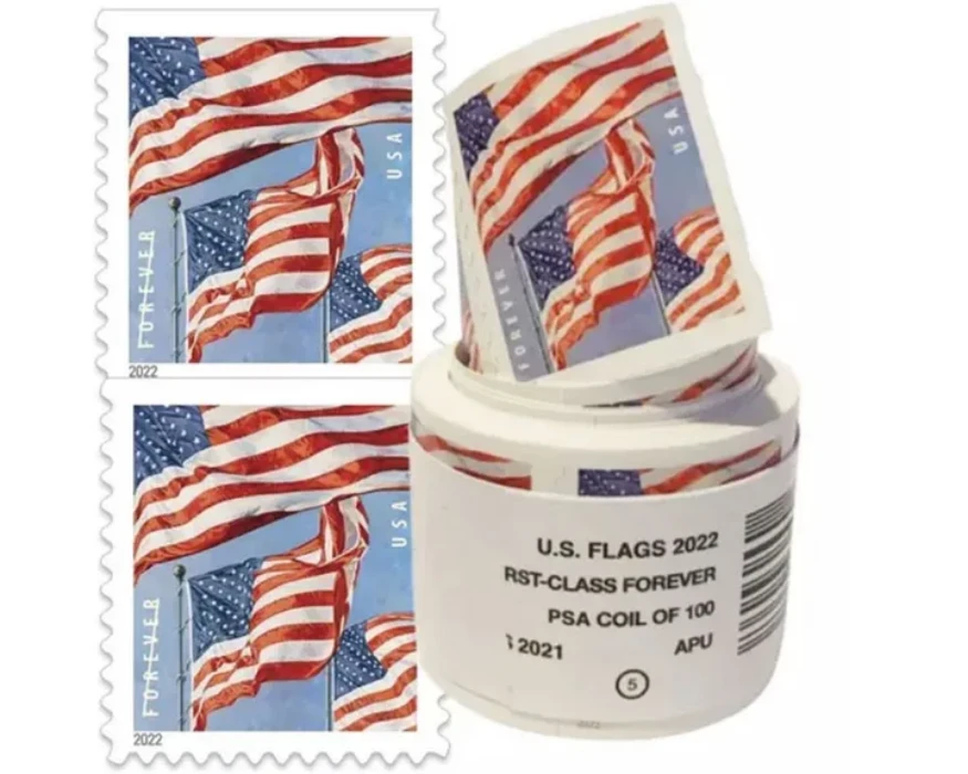 2022 U.S. Flag Stamps 1,000 Rolls BIG SALE! USPS Forever Stamps image 2